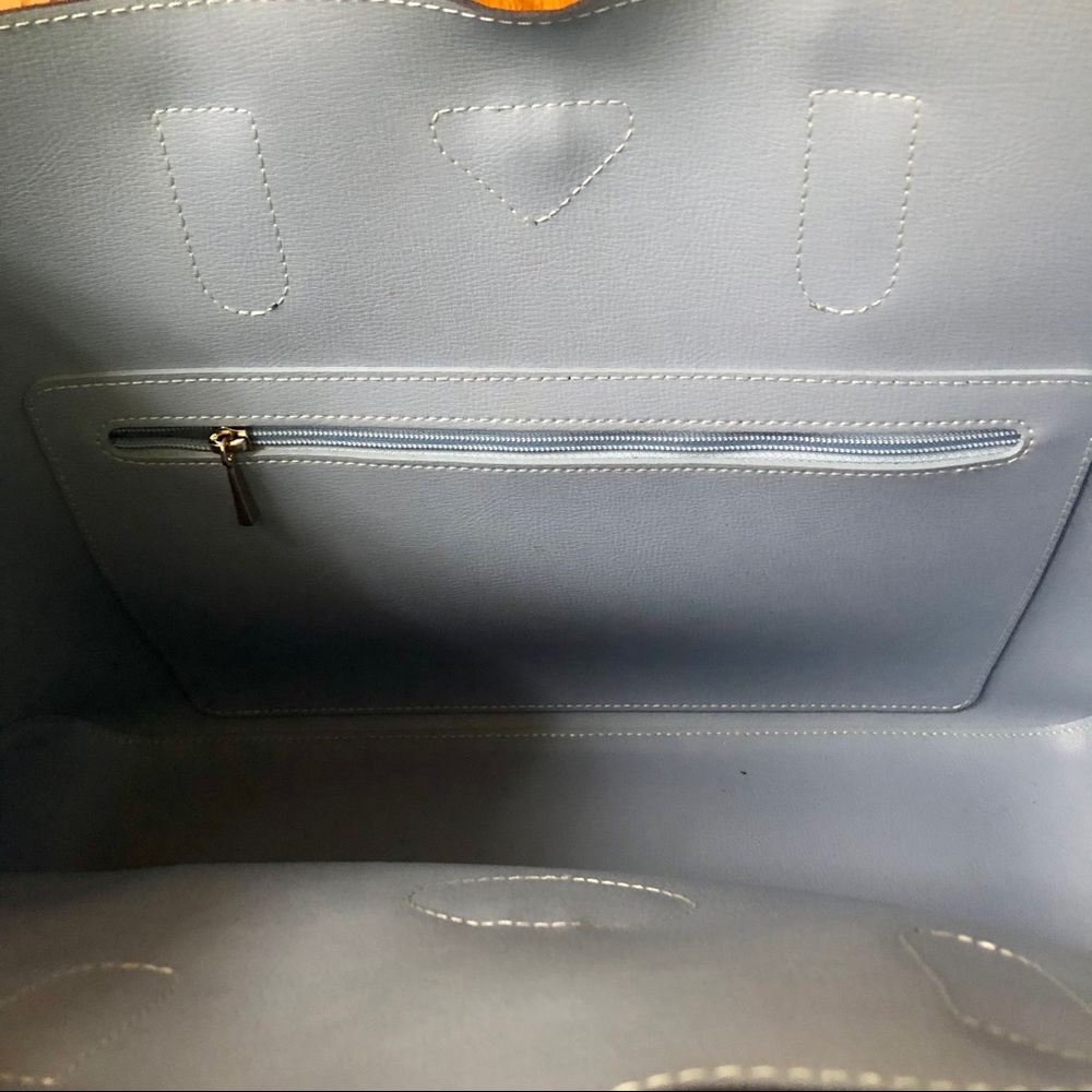 Longchamp Roseau Leather Shoulder Tote - Picture 8 of 13